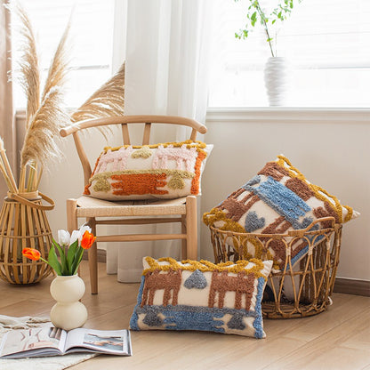 Bohemian Handmade Living Room Sofa Cushion - Harmony Gallery