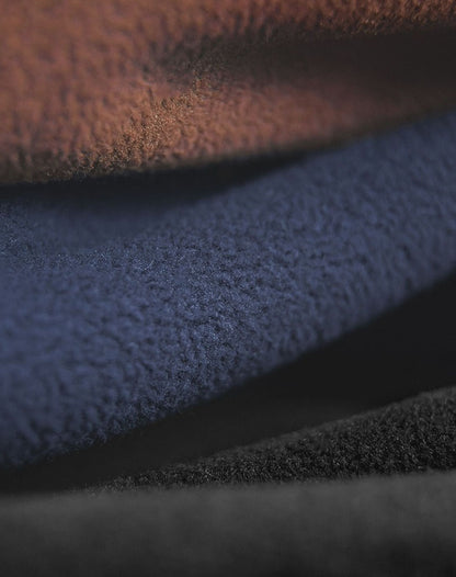 Tooling American Retro Round Neck Warm Fleece Men's Sweater - Harmony Gallery