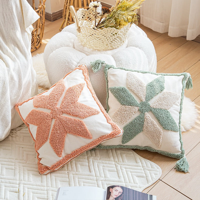 Leaf Creative Sofa Living Room Cushion Cover - Harmony Gallery