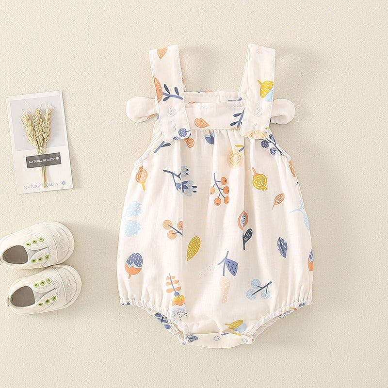 Summer Thin Suits Sling Princess Baby Girl's Romper - Harmony Gallery