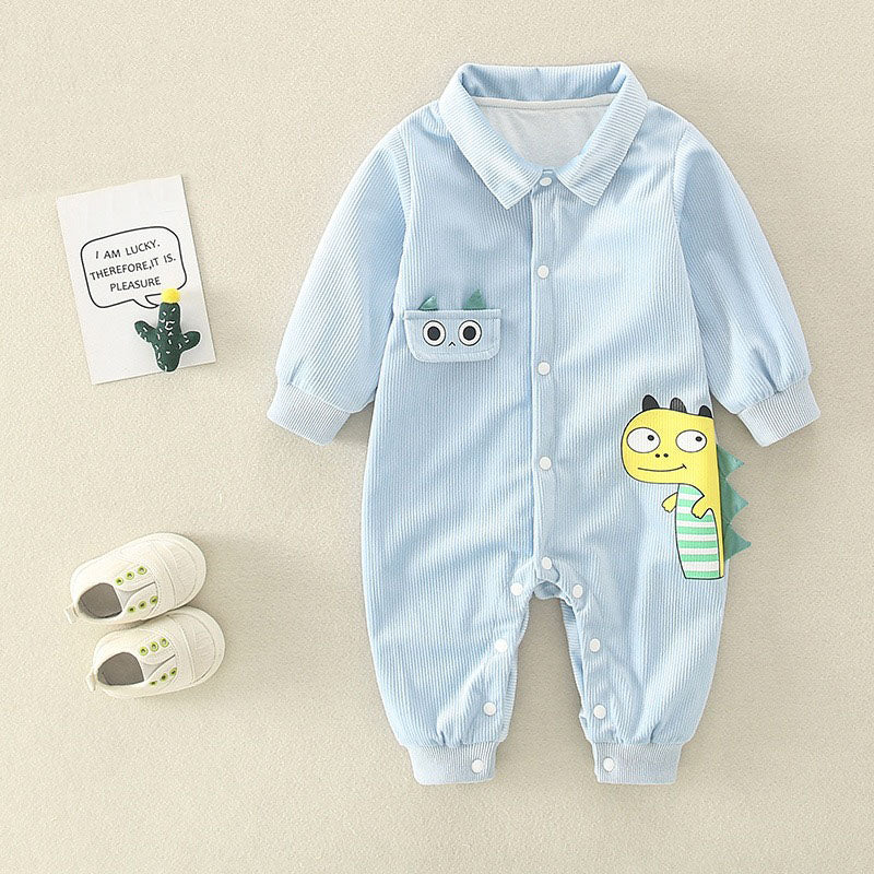 Cute Western Style Newborn Baby Boy's Romper - Harmony Gallery
