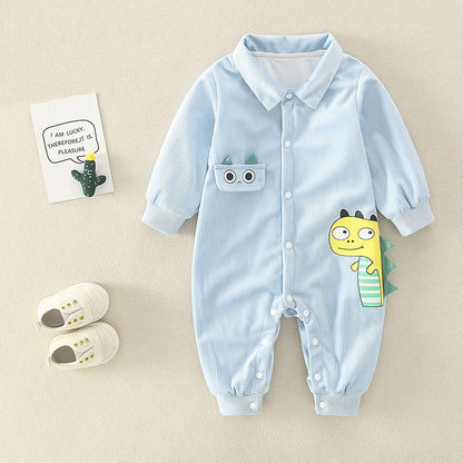 Cute Western Style Newborn Baby Boy's Romper - Harmony Gallery