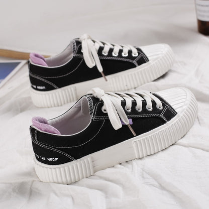 Casual Retro All-Match Canvas Women's Shoes - Harmony Gallery