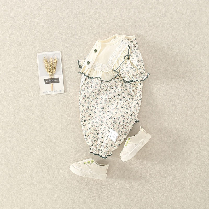 Summer Thin Newborn Jumpsuit Baby Girl's Romper - Harmony Gallery