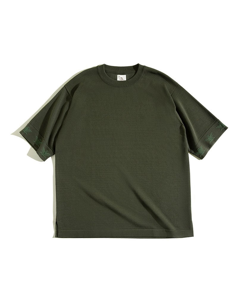 Tooling American Retro Linen Thunderbird Jacquard Men's T-Shirt - Harmony Gallery