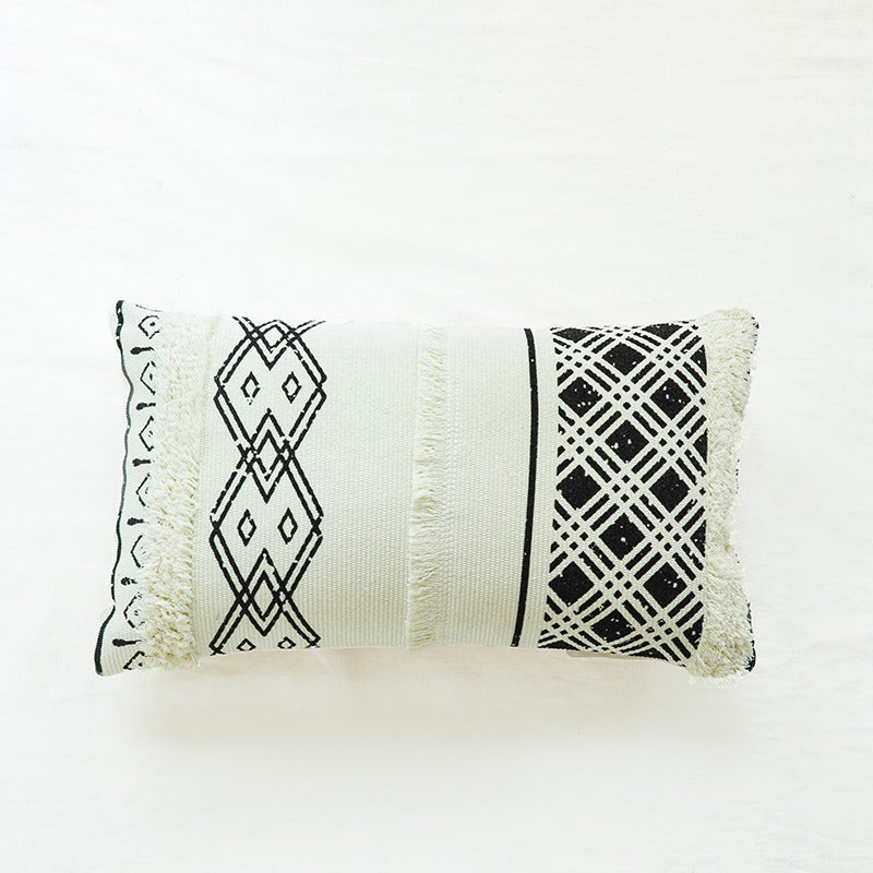 Nordic Style Rectangle Living Room Sofa Cushion - Harmony Gallery
