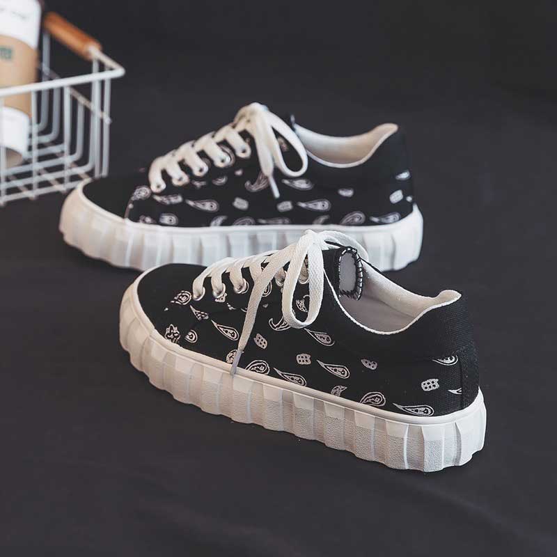Casual All-Match Breathable Leopard Women's Shoes - Harmony Gallery