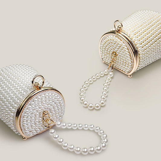 Mini Pearl Stylish Banquet Women's Clutch Bag - Harmony Gallery