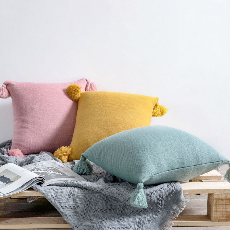 Nordic Style Macaron Living Room Sofa Cushion - Harmony Gallery
