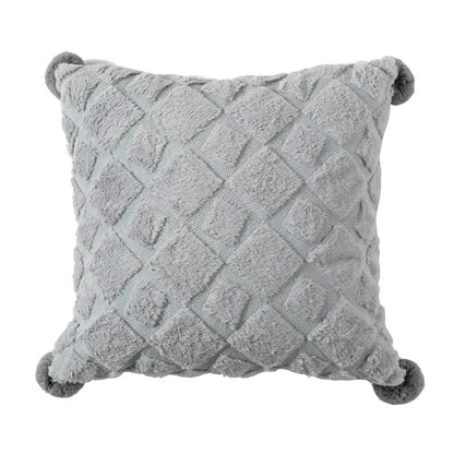 Embroidered Pompon Living Room Sofa Cushion - Harmony Gallery