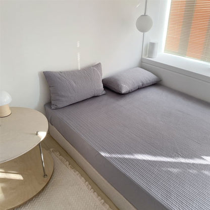 Simple Cotton Simmons Non-Slip Protection Bed Sheet - Harmony Gallery