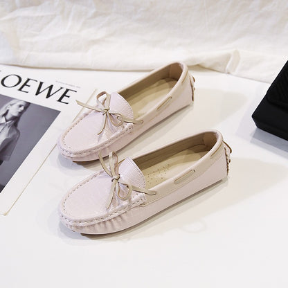 Soft Leather Trendy Comfortable Flat Women's Loafer - Harmony Gallery
