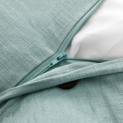 Cotton Linen Coconut Button Living Room Sofa Cushion - Harmony Gallery
