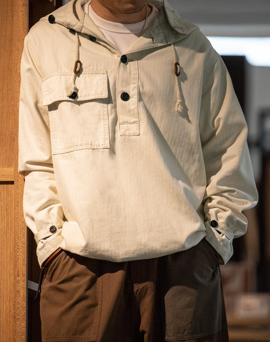 American Retro World War II Men's Hoodie Sweater - Harmony Gallery