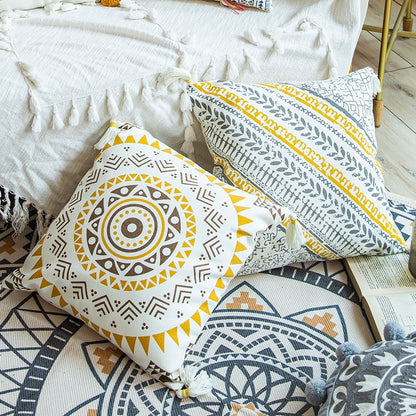 Bohemian Trendy Nordic Style Living Room Sofa Cushion - Harmony Gallery