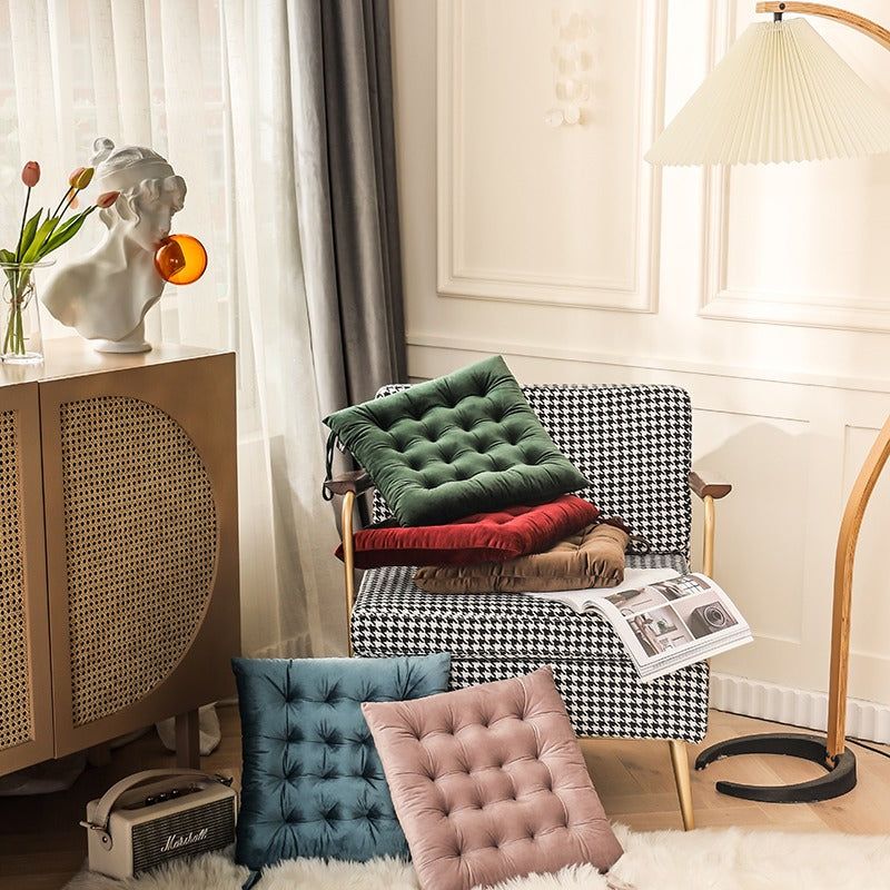 Thickened Soft Warm Square Non-Slip Chair Cushion - Harmony Gallery