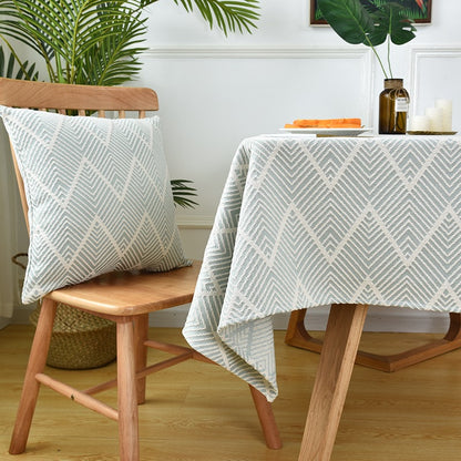 Cotton Linen Fresh Nordic Rectangular Coffee Tablecloths - Harmony Gallery