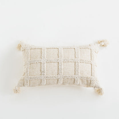 Ethnic Bohemian Handmade Tassel Living Room Sofa Cushion - Harmony Gallery