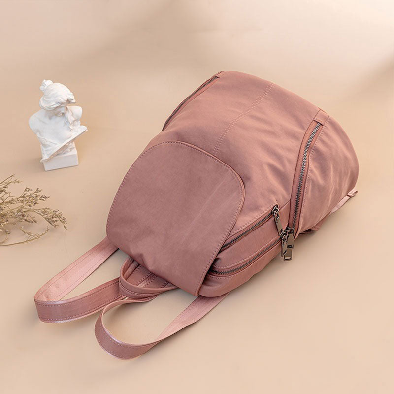 Trendy Large-Capacity Canvas Waterproof Women's Backpack - Harmony Gallery