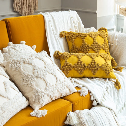 Indian Ethnic Handmade Homestay Living Room Cushion - Harmony Gallery