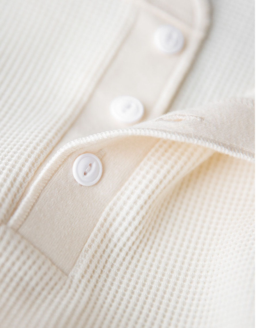American Tooling Retro Long Sleeve Waffle Men's Sweater - Harmony Gallery