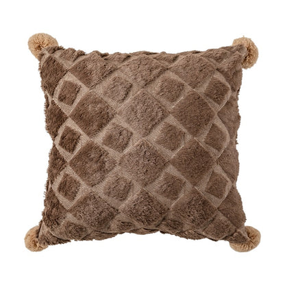 Embroidered Pompon Living Room Sofa Cushion - Harmony Gallery