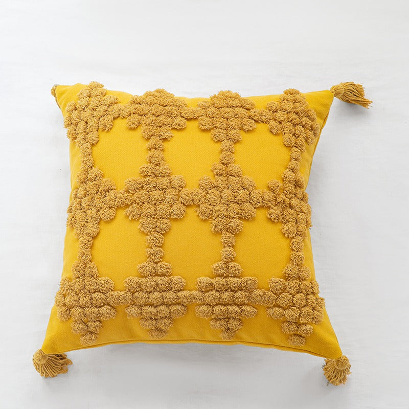 Indian Ethnic Handmade Homestay Living Room Cushion - Harmony Gallery