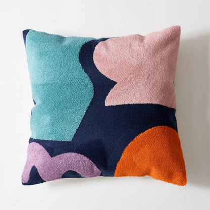 Nordic Cotton Embroidery Simple Living Room Sofa Cushion - Harmony Gallery
