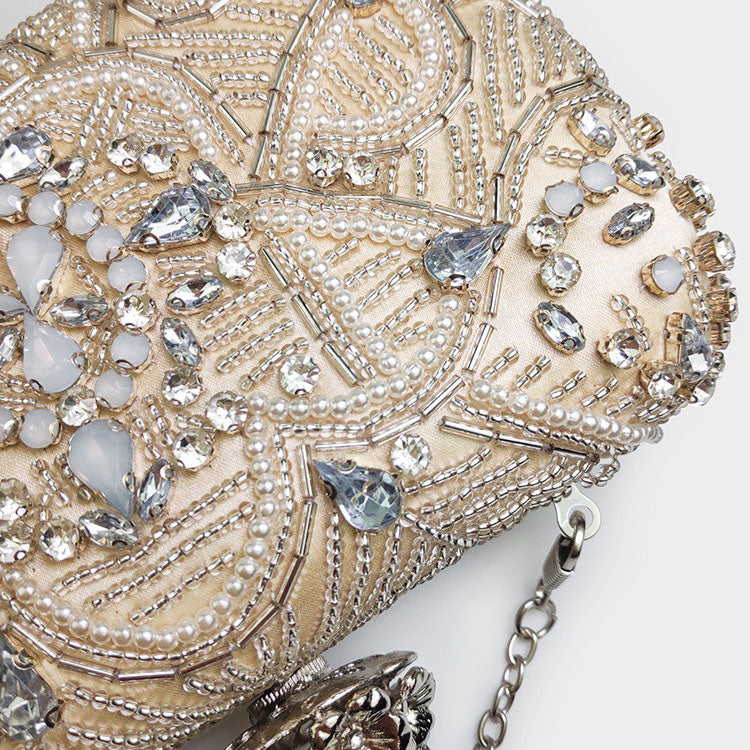 Banquet High Matching Diamond Bride Clutch Bag - Harmony Gallery