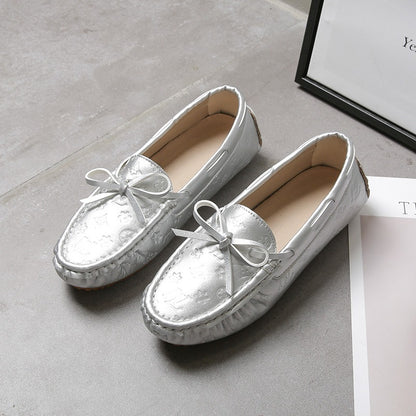 Soft Leather Fashion All-Match Comfy Flat Women's Loafer - Harmony Gallery