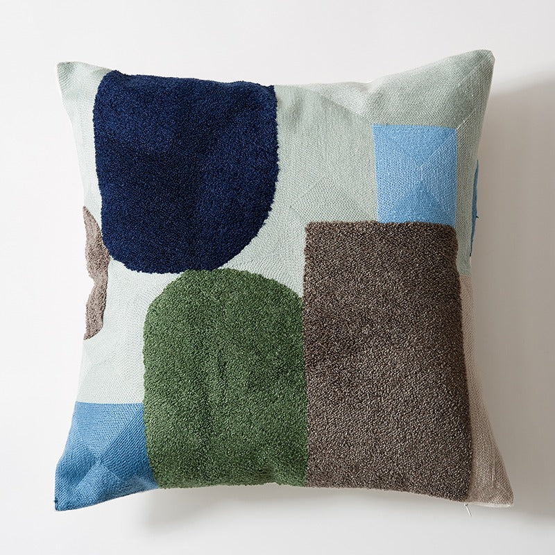Nordic Decorative Cotton Embroidered Living Room Pillowcase - Harmony Gallery