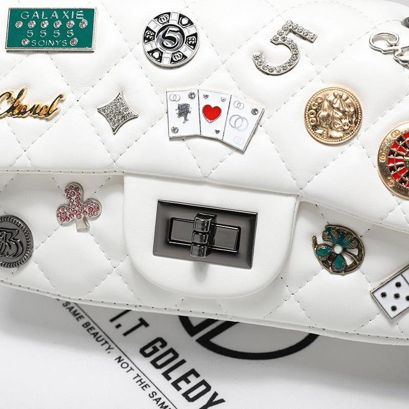 Emma Trendy All-Match Graffiti Women's Handbag - Harmony Gallery