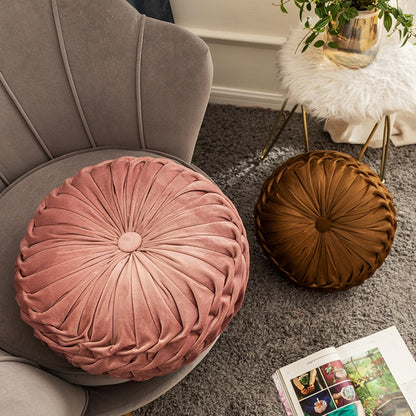 European Light Luxury Handmade Round Living Room Cushion - Harmony Gallery