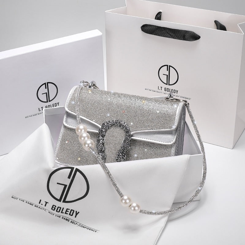 Caroline Trendy Diamond Bacchus Women's Handbag - Harmony Gallery
