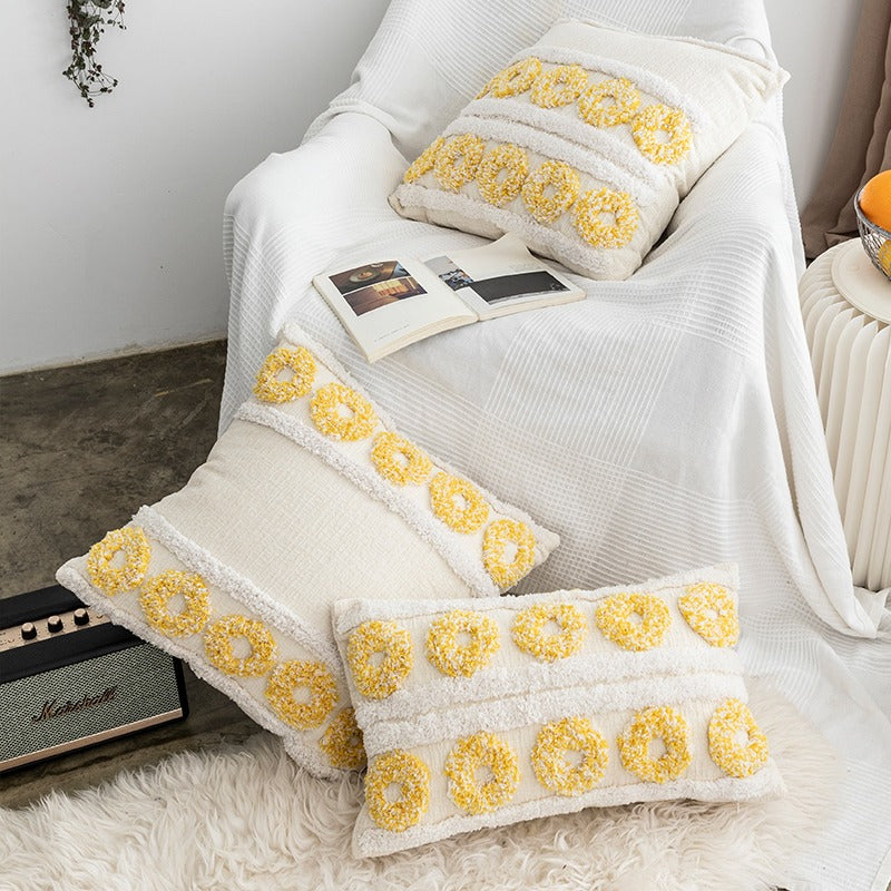 Plush Bohemian Tufted Living Room Sofa Cushion - Harmony Gallery