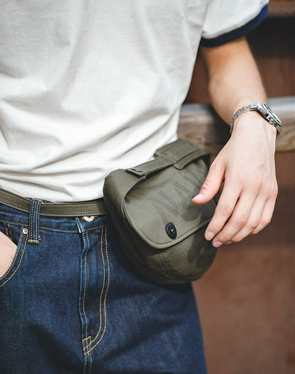 Tooling American Retro Military Navy N1 Multifunctional Men's Hat Bag - Harmony Gallery