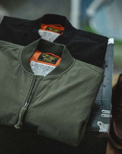 American Retro Air Force MA1 Bomber Military Men's Jacket - Harmony Gallery