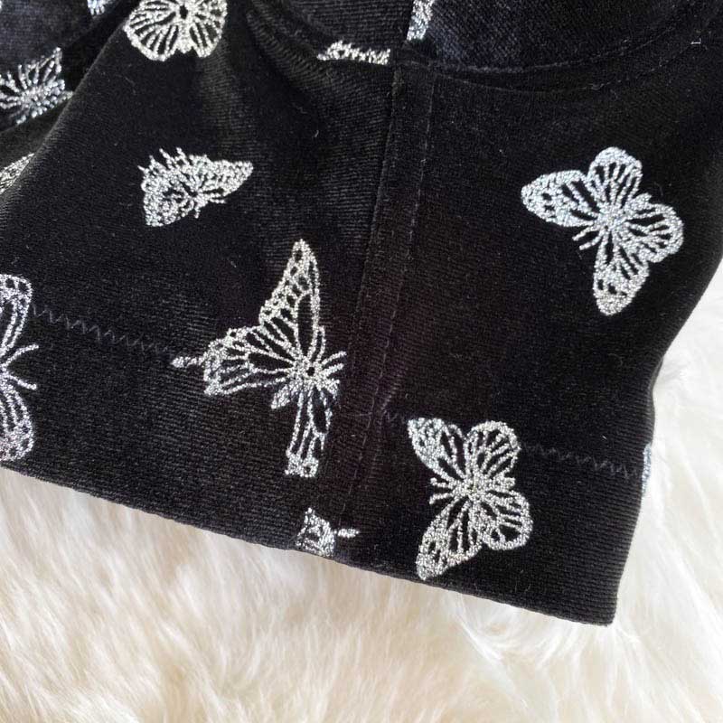 American Sexy Retro Camisole Butterfly Women's Bra - Harmony Gallery