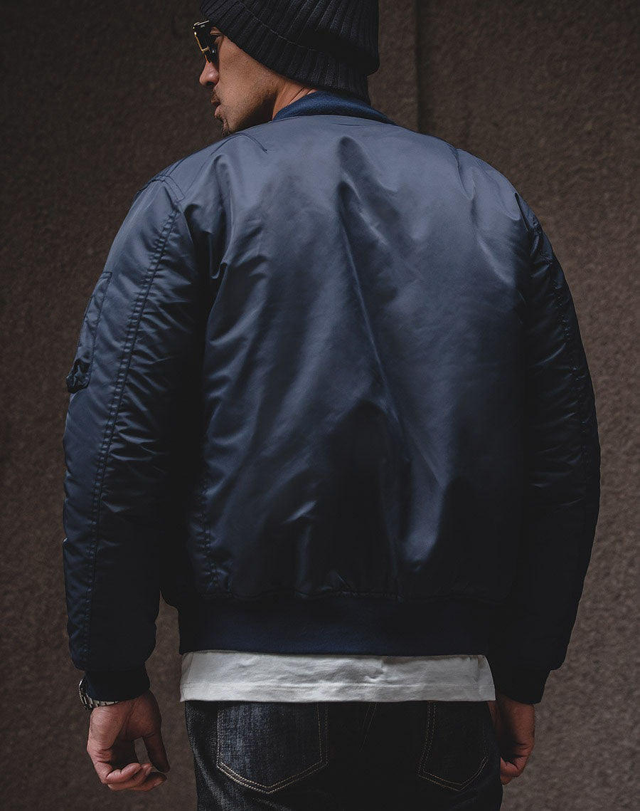 American Air Force MA1 Bomber Baseball Men's Jacket - Harmony Gallery