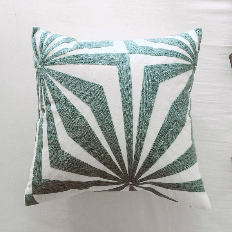 Embroidery Nordic Cotton Living Room Sofa Pillowcase - Harmony Gallery
