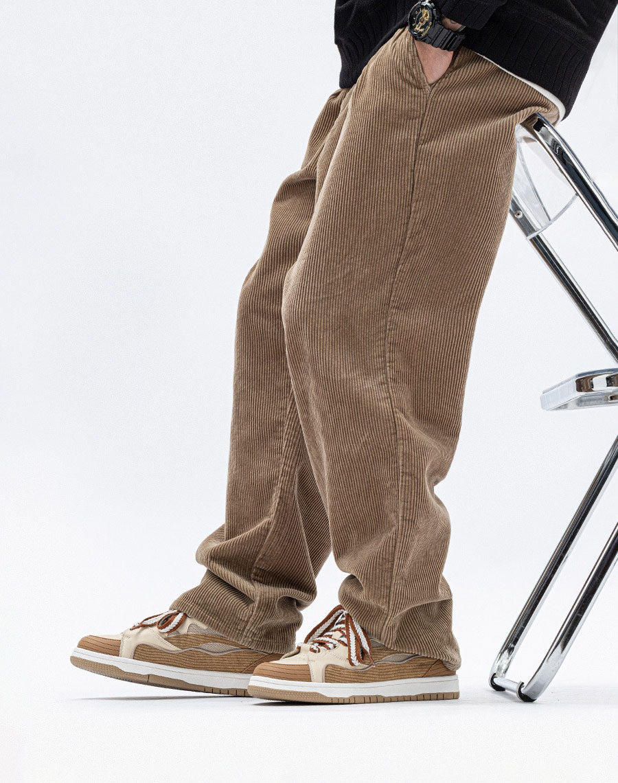 Corduroy Breathable All Match Unisex Casual Shoes - Harmony Gallery
