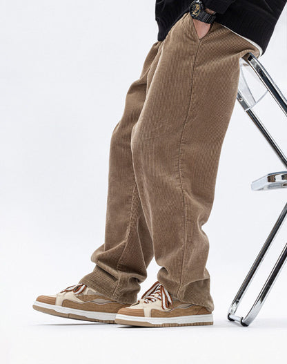Corduroy Breathable All Match Unisex Casual Shoes - Harmony Gallery