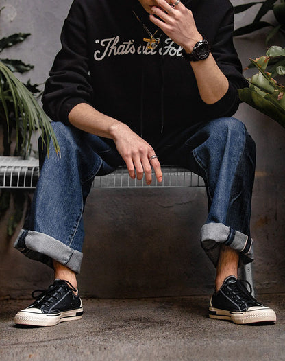 All-Match Casual Low-Cut Trendy Men's Canvas Shoes - Harmony Gallery