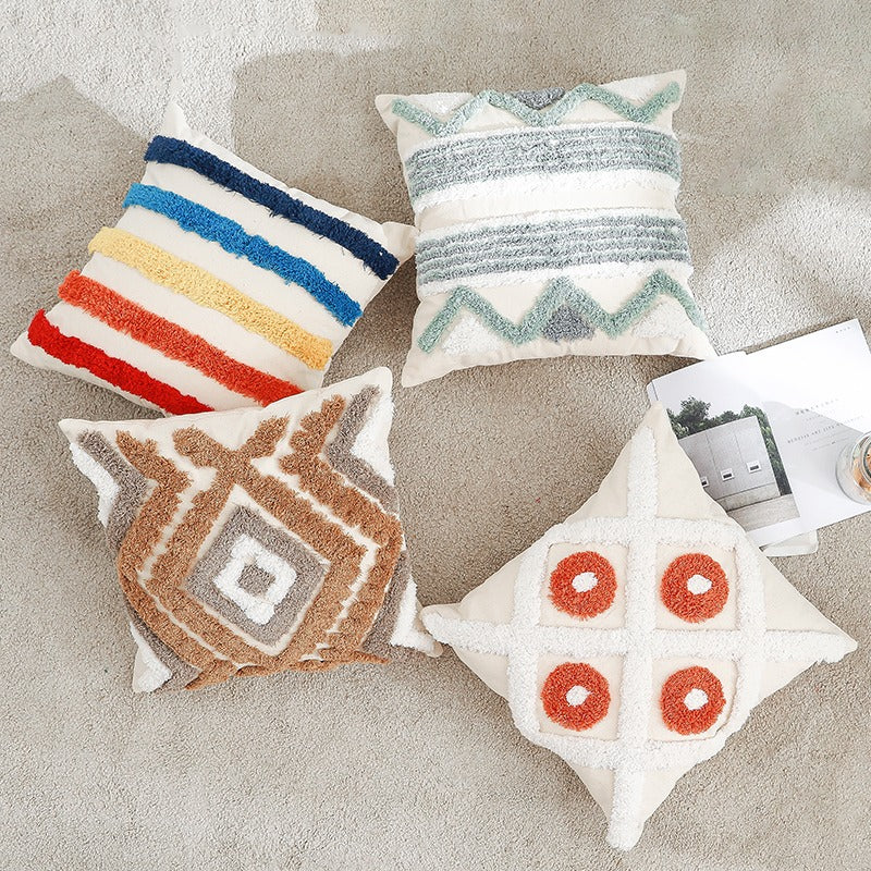 Moroccan Ethnic Handmade Bohemian Sofa Cushion - Harmony Gallery