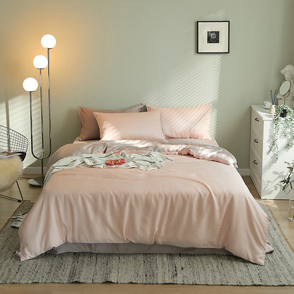 Light Luxury Tencel Four-Piece Summer Sleeping Bed Set - Harmony Gallery