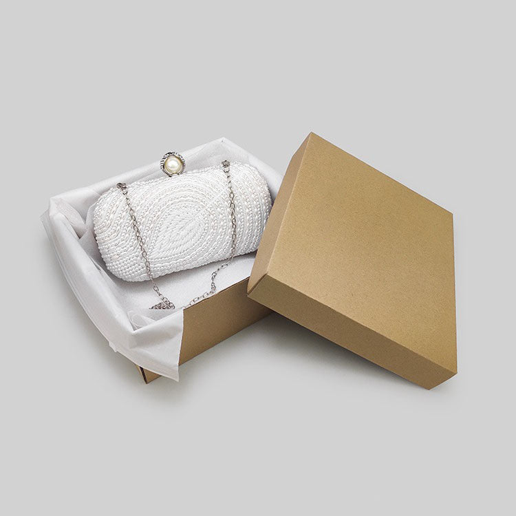 Bridal Wedding Trendy Pearl Senior Clutch Bag - Harmony Gallery