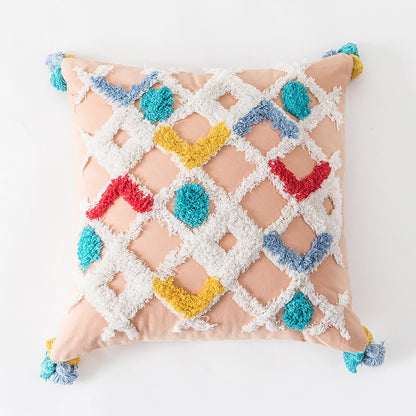 Handmade Moroccan Bohemian Living Room Sofa Cushion - Harmony Gallery