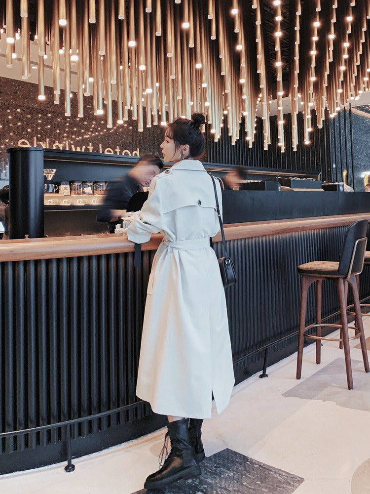 High Sense Loose British Style Women's Trench Coat - Harmony Gallery