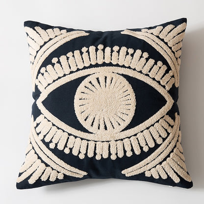 Nordic Decorative Cotton Embroidered Living Room Pillowcase - Harmony Gallery