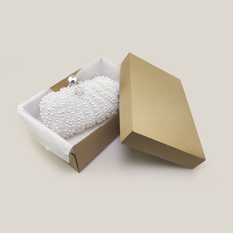 Celebrity Diamond Pearl High-End French Clutch Bag - Harmony Gallery